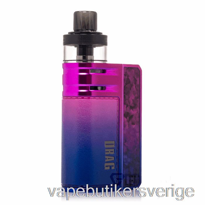 Vape Sverige Voopoo Drag E60 Pod Mod Kit Modern Red